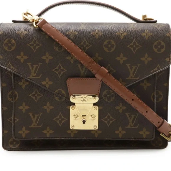 Louis Vuitton Monogram Monceau 28 - vintage - Picture 2 of 10